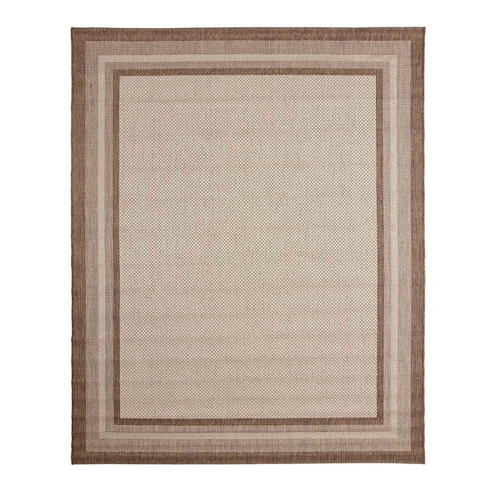 Tapete Sala Sisal Eco-nature Moldura 70 Marrom 2,50x3,00m
