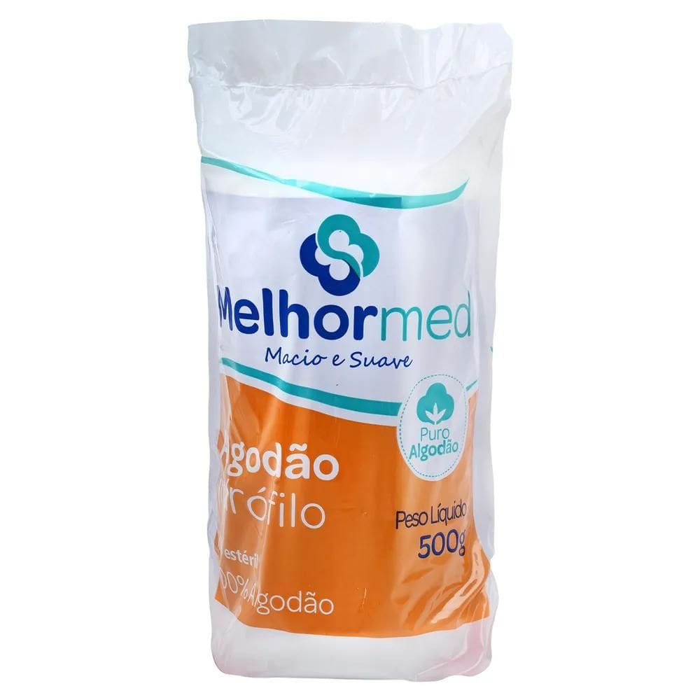 Algodão Hidrófilo Melhormed 500G