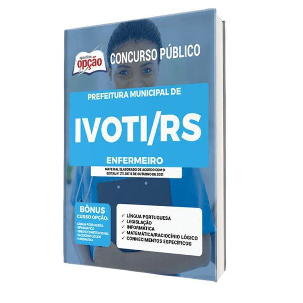 Apostila Concurso Ivoti Rs - Enfermeiro