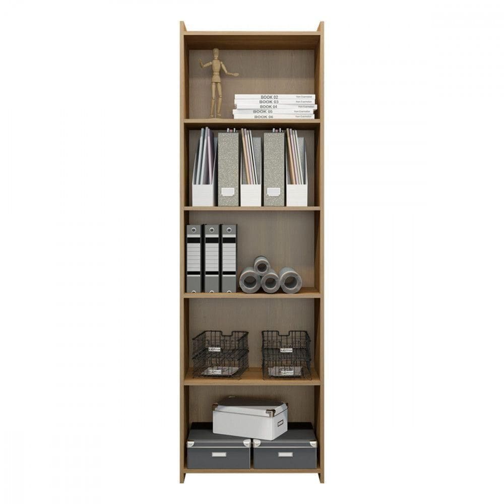 Estante Multiuso 4 Prateleiras 57x183cm 0700 Carvalho
