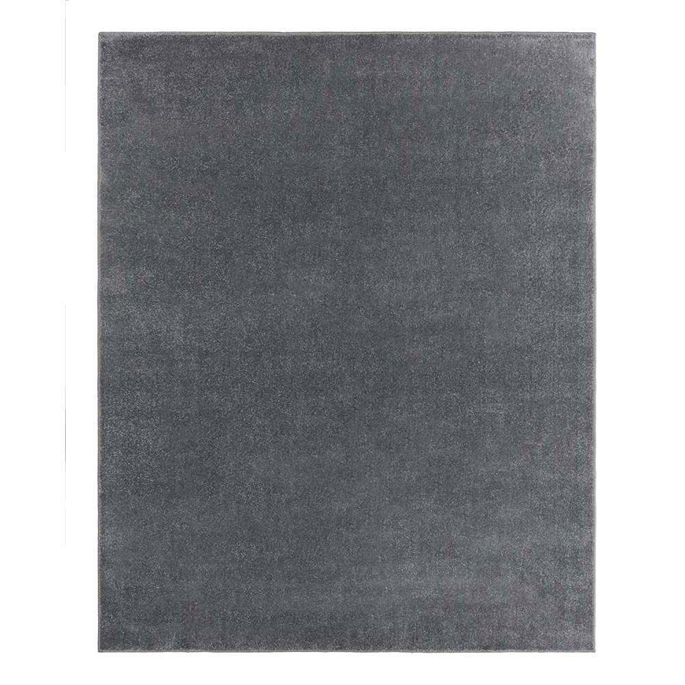 Tapete Para Sala Realce Liso 52 Grafite 2,50x3,00m