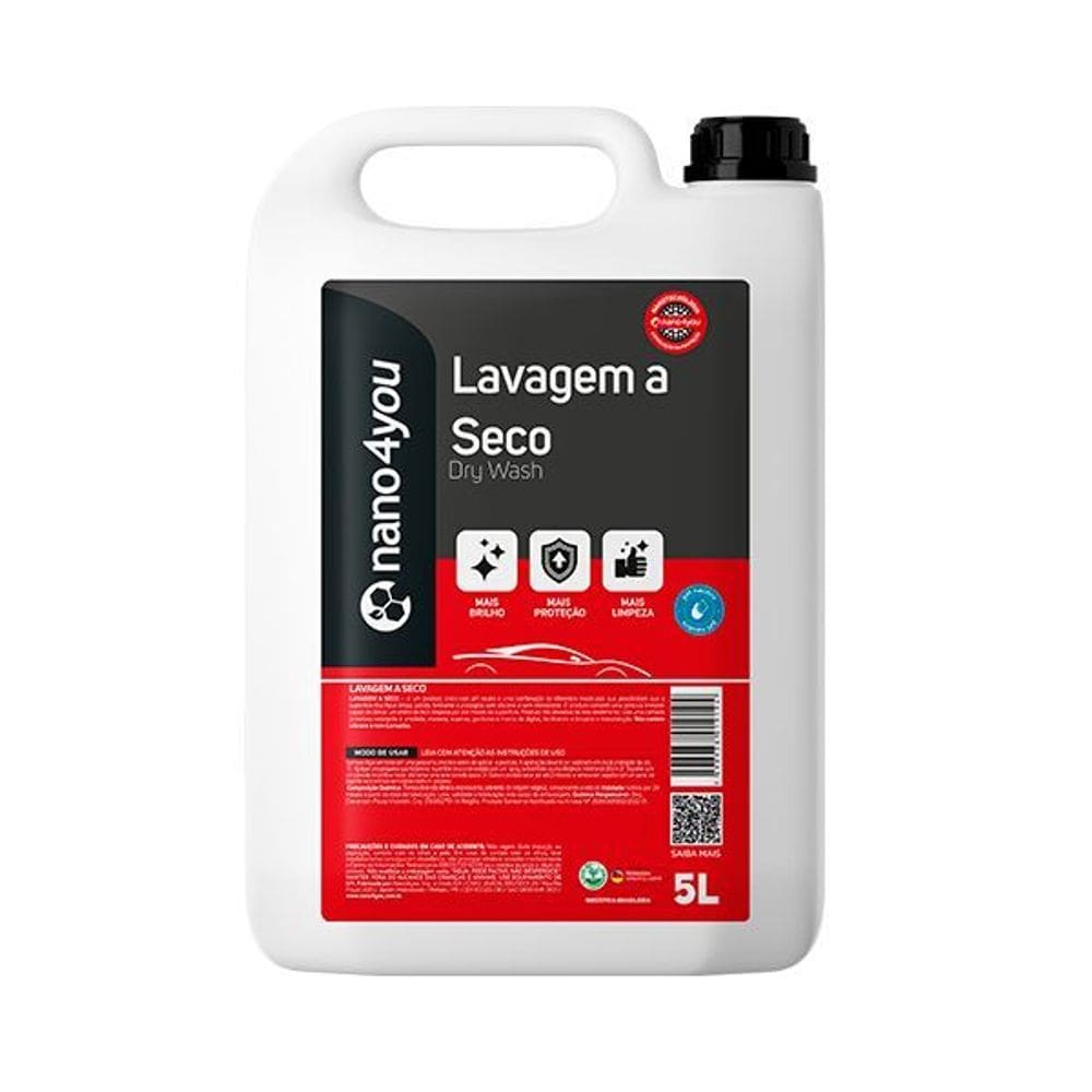 Nano4you Dry Wash Limpador a seco para veículos 5L