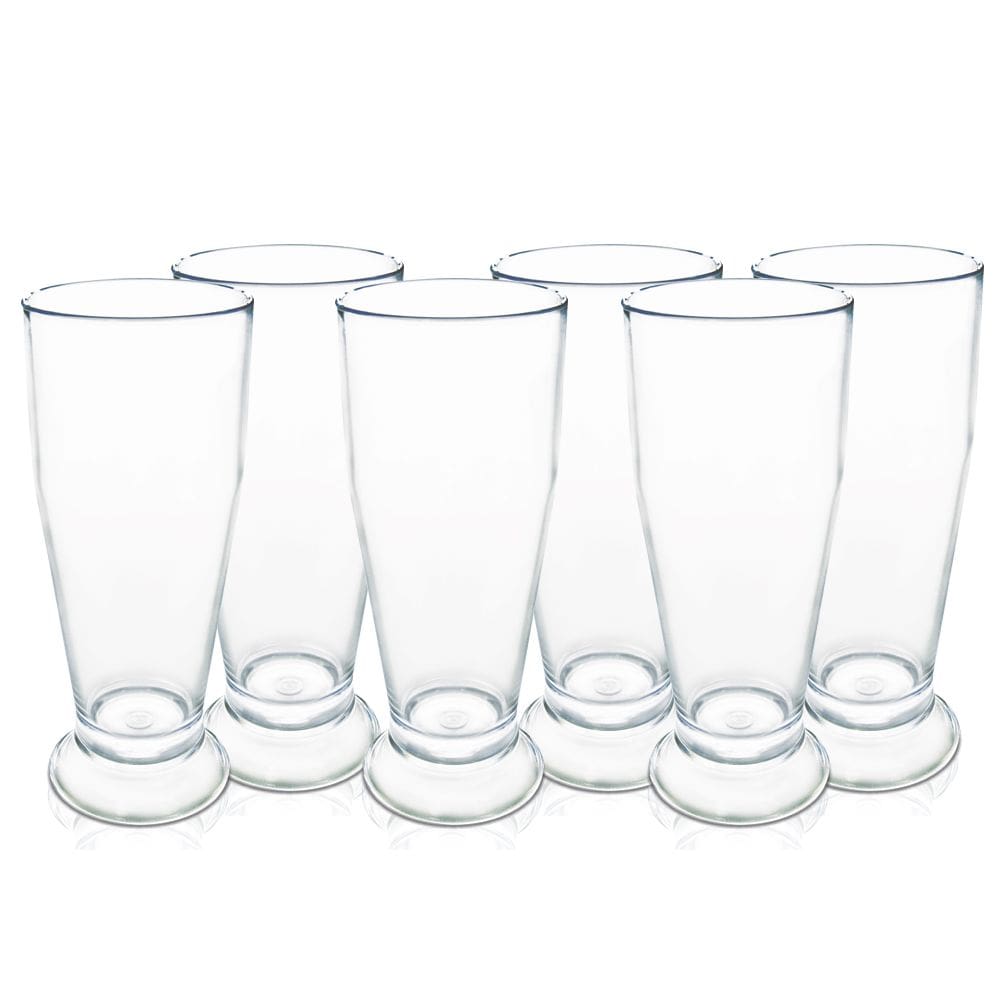 Jogo de Copo Tulipa Acrilico PS com 6 peças KrystalON Copos