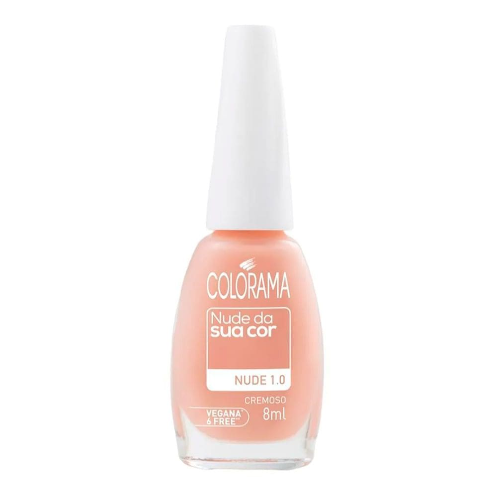Esmalte Colorama Nude da Sua Cor Cremoso Cor Nude 1.0 8ml