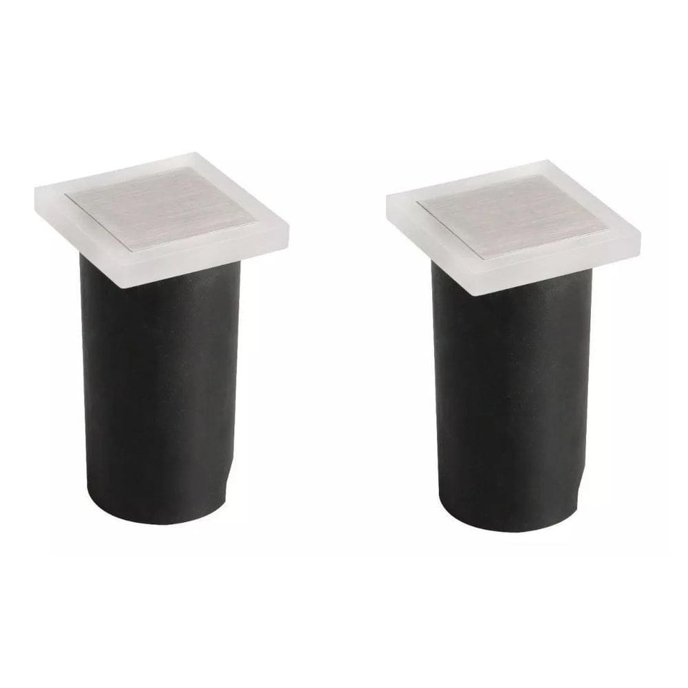 Spot Embutido Led Solo Quadrado 1W 3000K Quente Ip67 2un