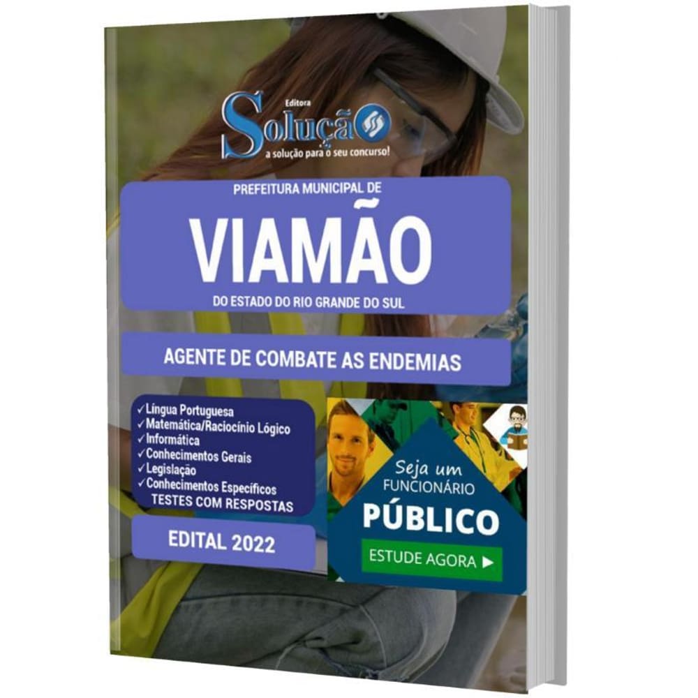 Apostila Prefeitura Viamão Rs - Agente De Combate Endemias