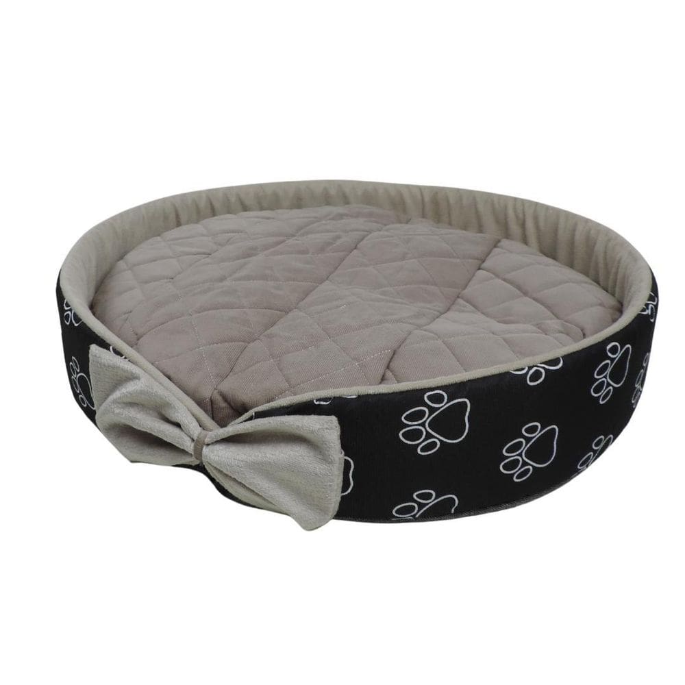 Cama Pet Redonda Preta Tam G - Minhacazza
