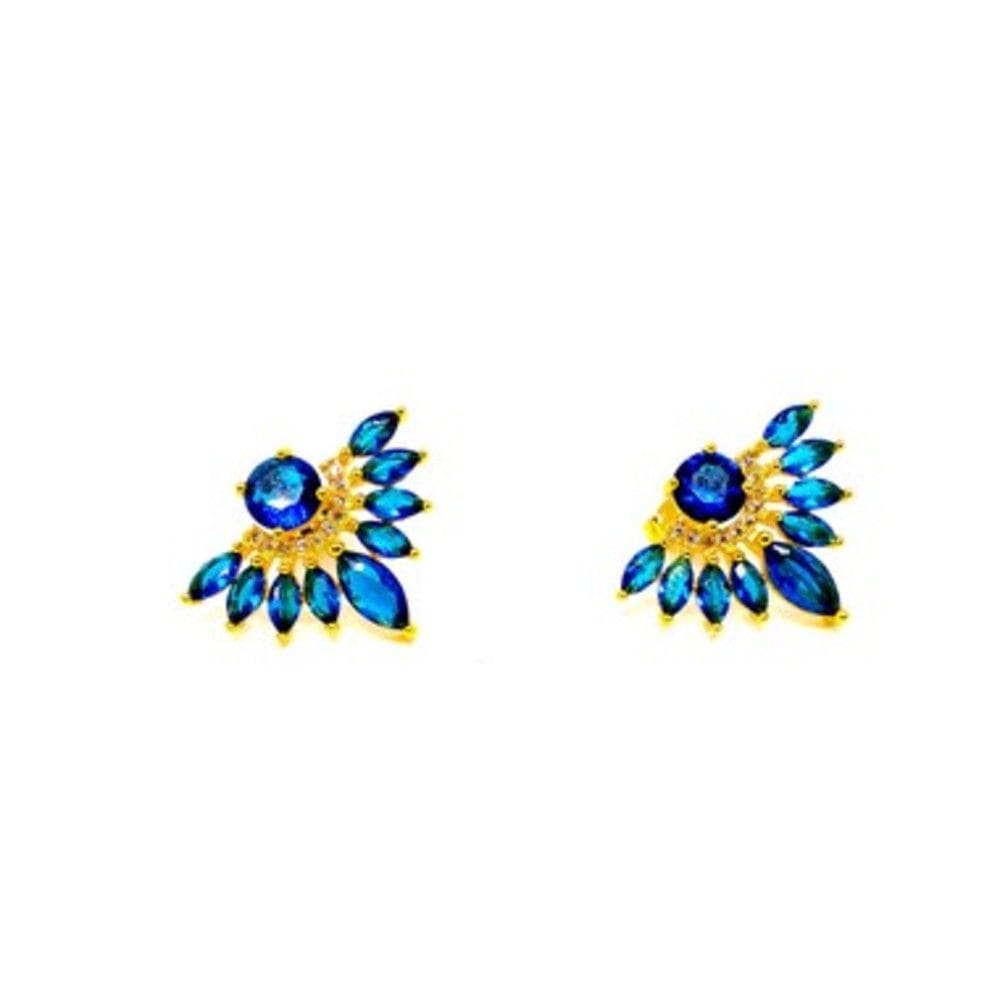Brinco Ouro 18k Visujóias 2,4cm - Mulheres Modernas