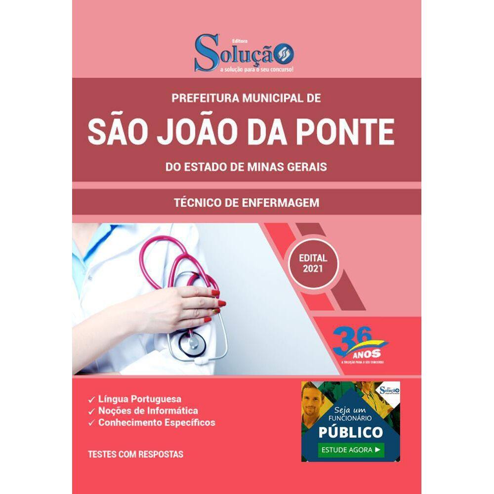 Apostila São João Da Ponte Mg - Técnico De Enfermagem
