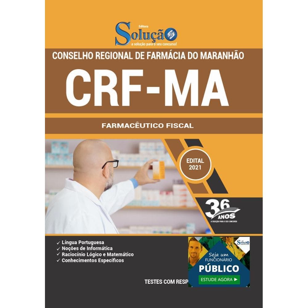 Apostila Crf Ma - Farmacêutico Fiscal