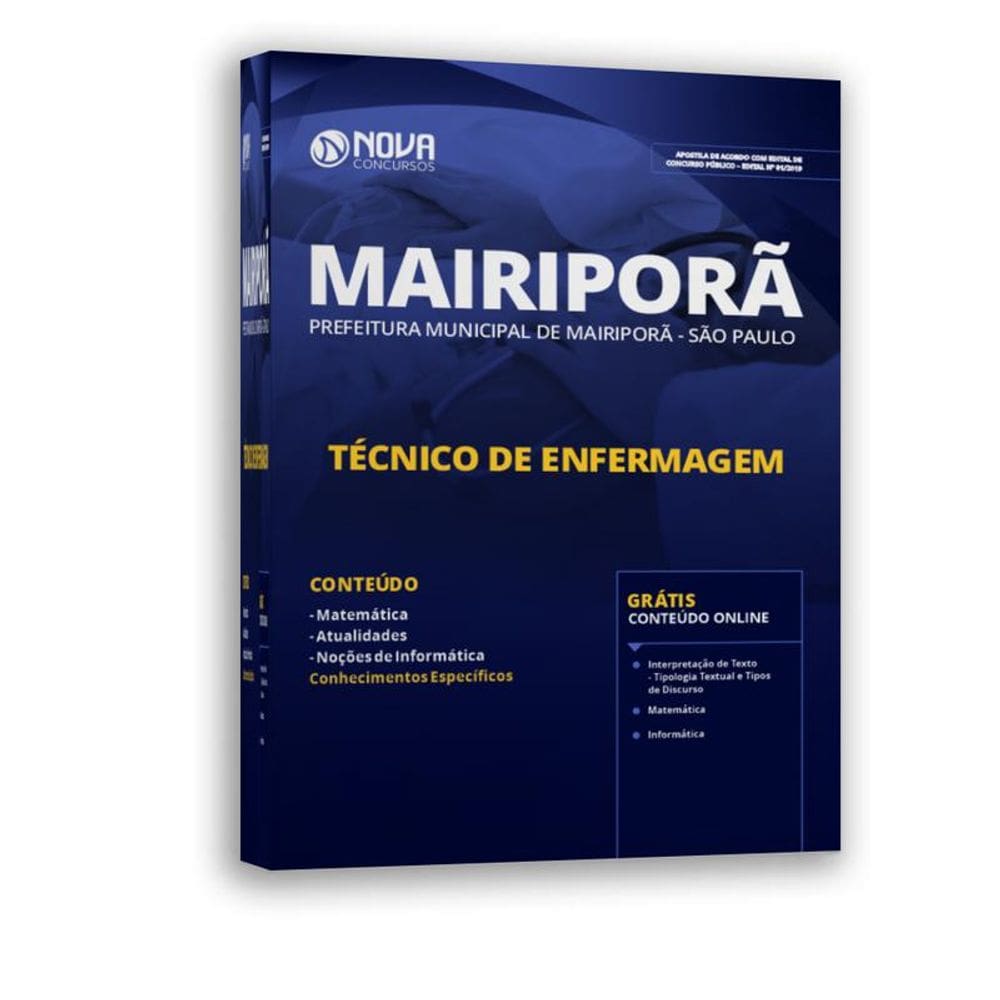 Mairiporã Sp 2019 Técnico De Enfermagem