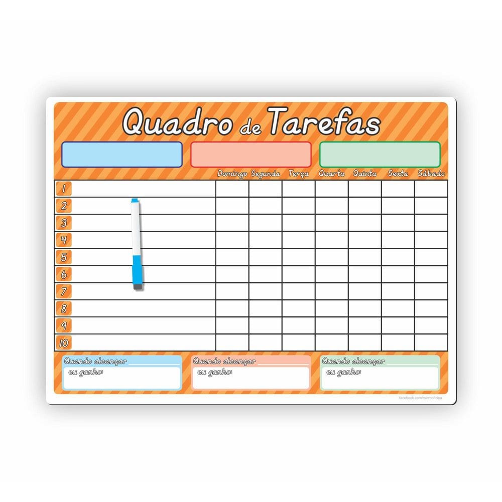 Ímã De Geladeira Quadro De Tarefas Três Irmãos