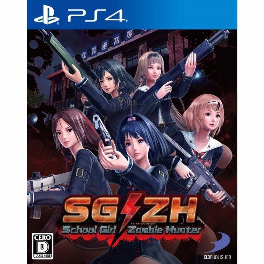 Jogo Midia Fisica School Girl Zombie Hunter Sg Zh Para Ps4
