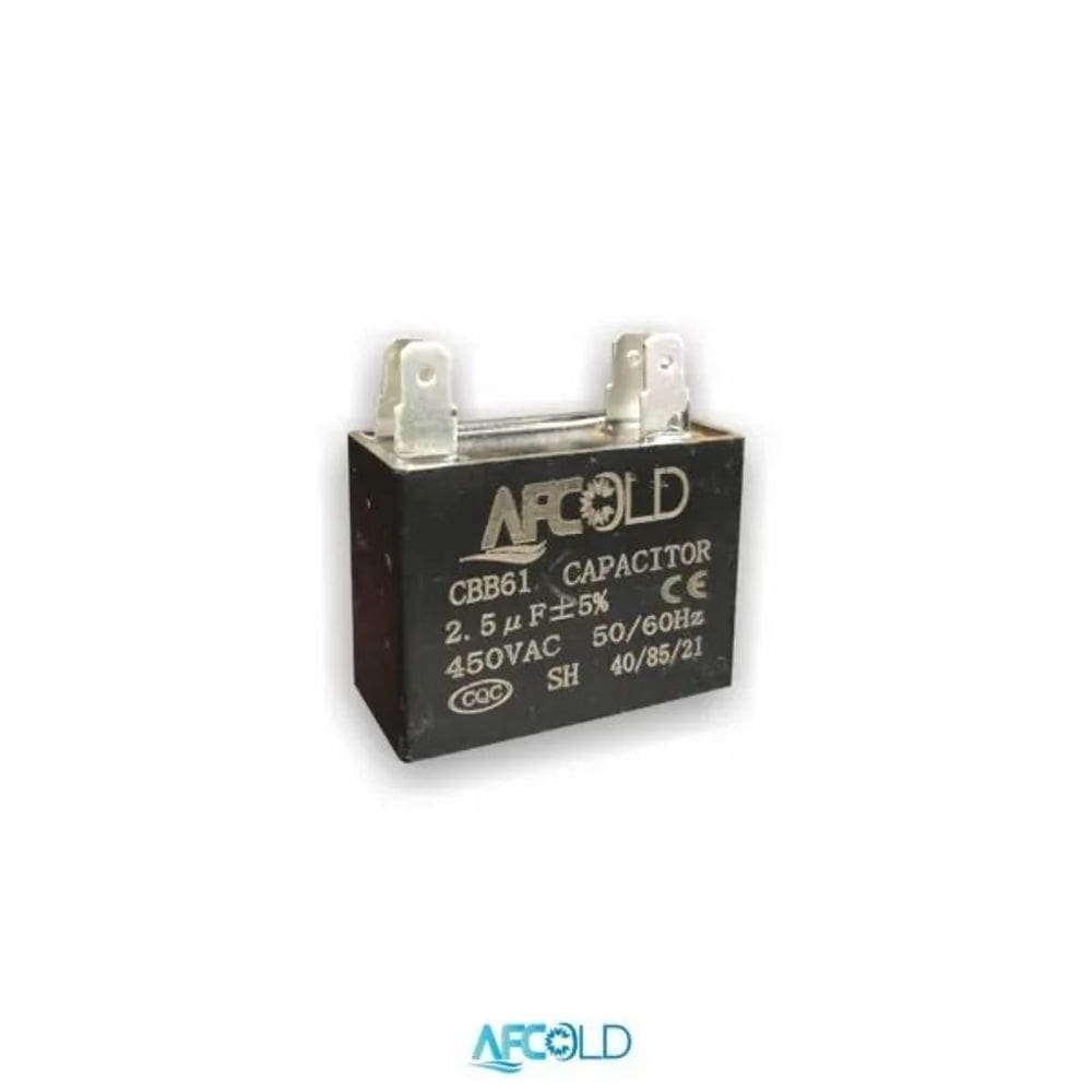 Capacitor 2,5 Mf X 450 Quadrado Cbb61