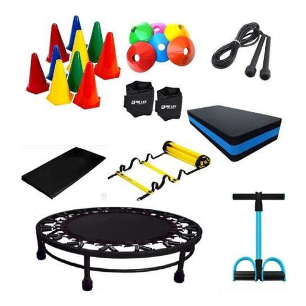 Kit Treino Funcional Para Exercício Em Casa