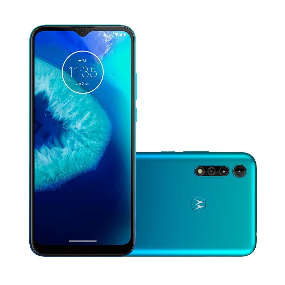 USADO: Motorola Moto G8 Power Lite 64GB 4GB Aqua Android