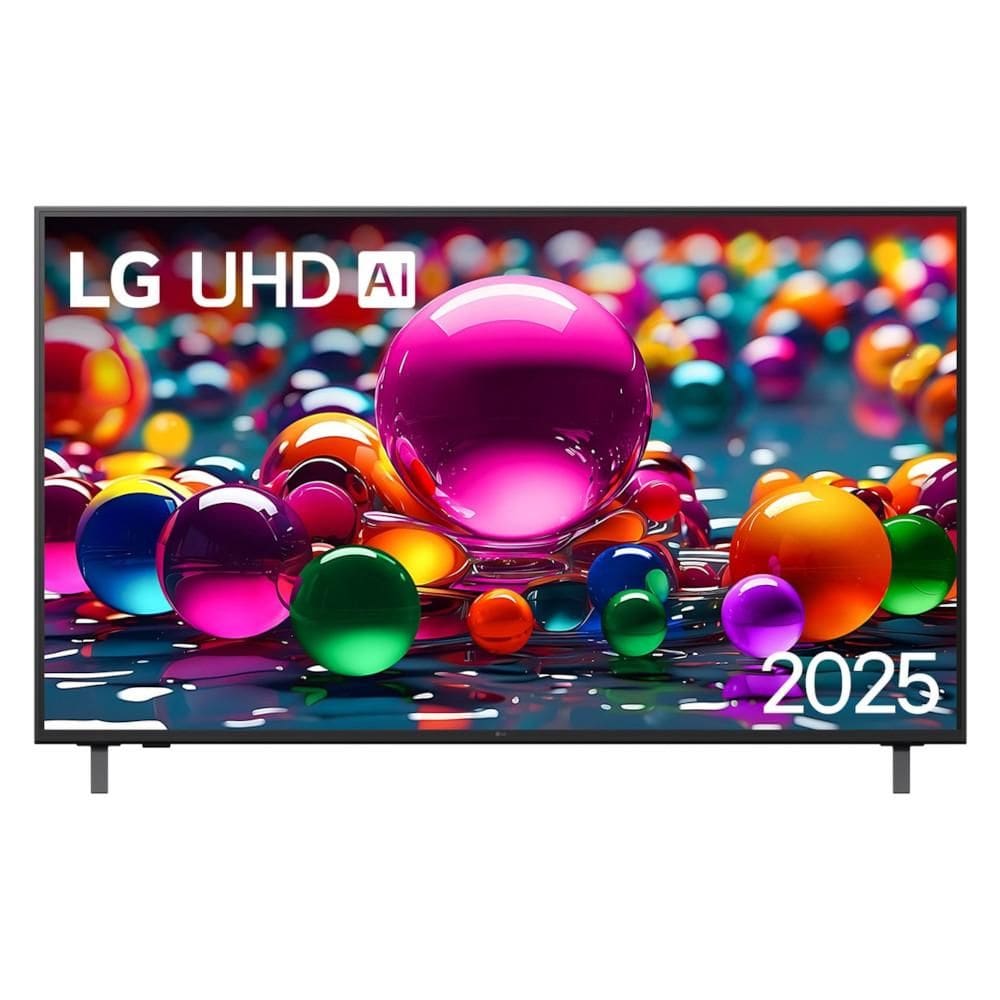 Smart TV LG 43`` 4K UHD AI 43UA8550PSA, WebOS 25, Processador alpha 7 4K AI Gen8, WiFi, Bluetooth, HDR10 Pro, AI Magic Remote, Alexa, Airplay2