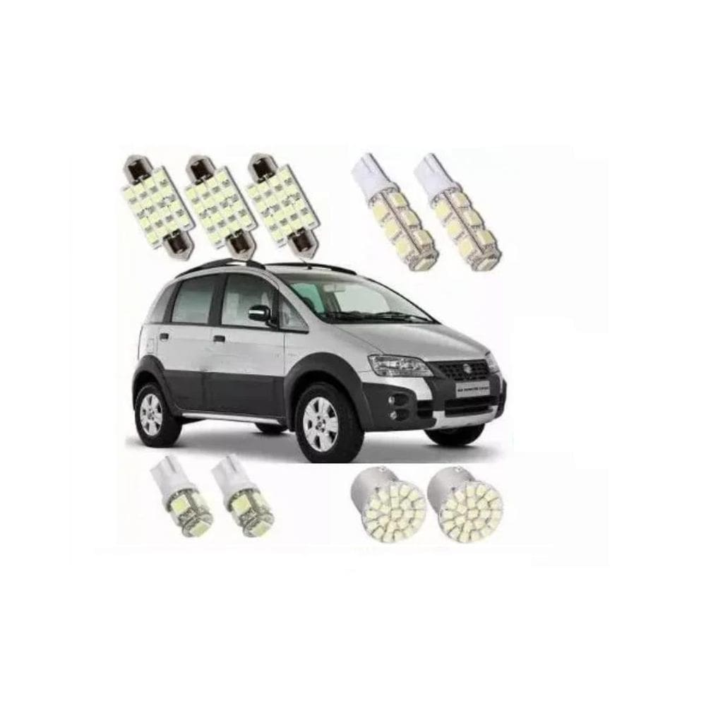 Kit Led Idea Adventure 2007 A 2010 Pingo Teto Placa Ré Top
