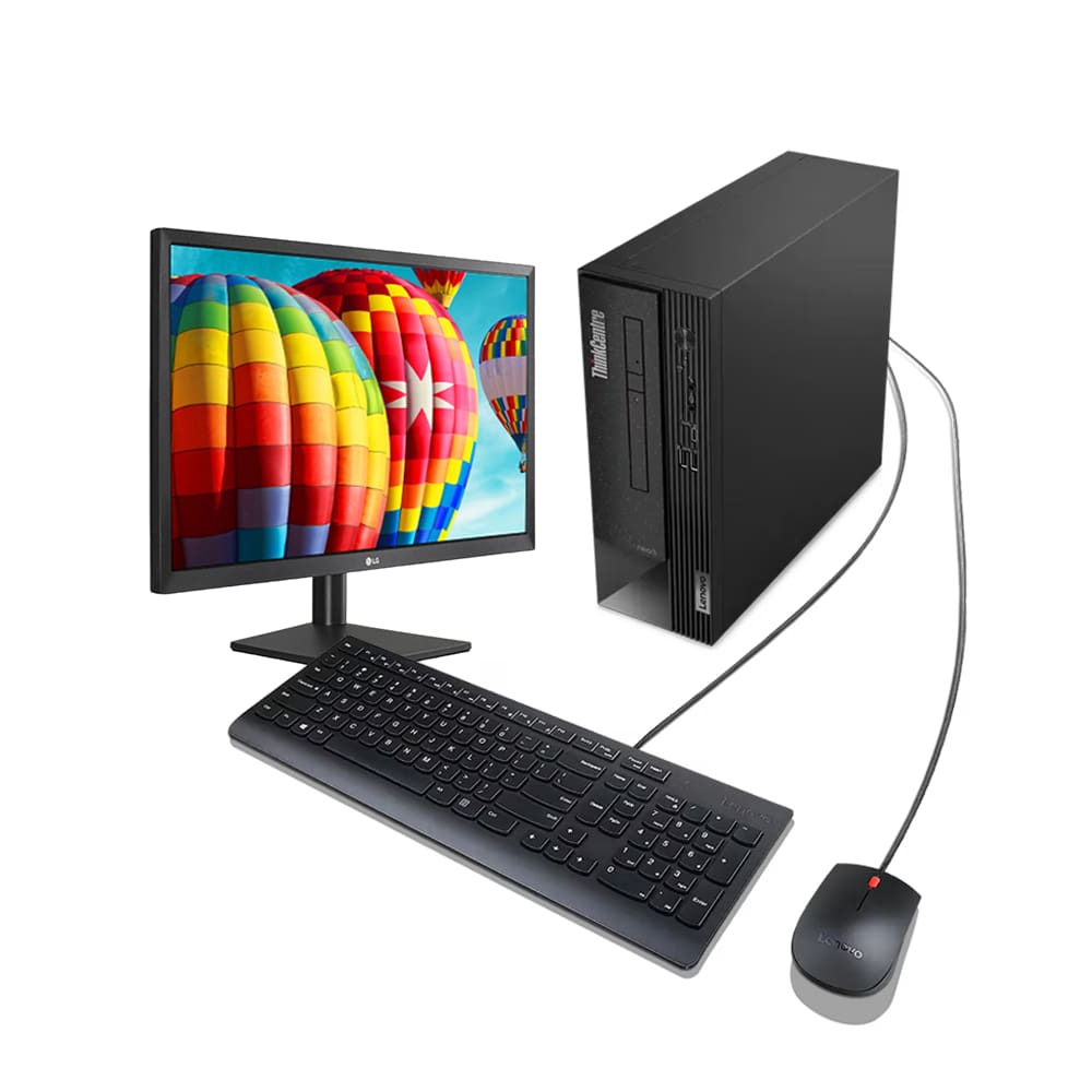 Kit Computador Lenovo Neo 50S Core I3 13100 8GB 256GB  Win11 Pro + Monitor LG 19,5&quot; 20MK400