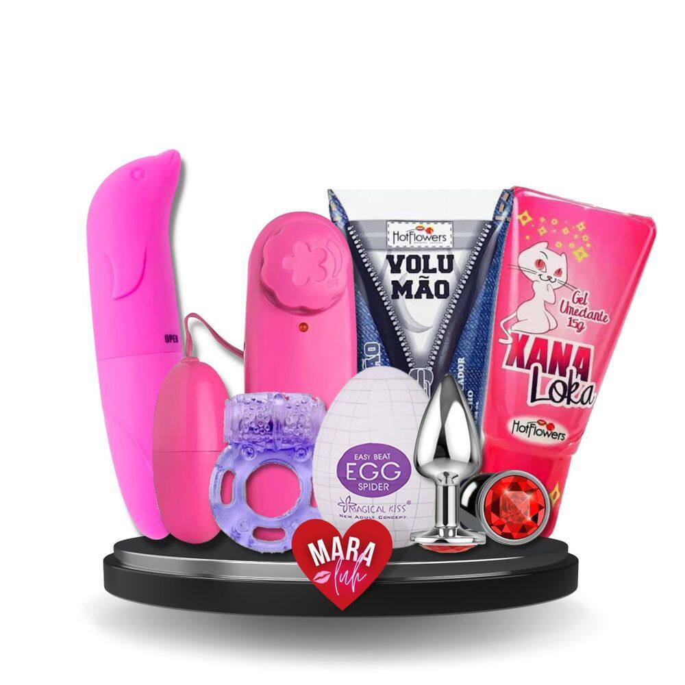 Massageador Corporal Feminino Golfinho Aveludado