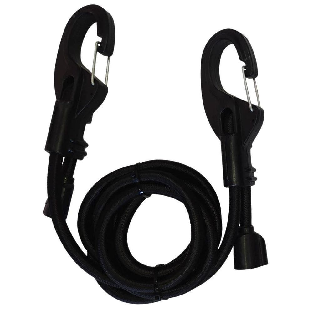 Elástico Regulável Com Mosquetão X4 Preto 1,2M