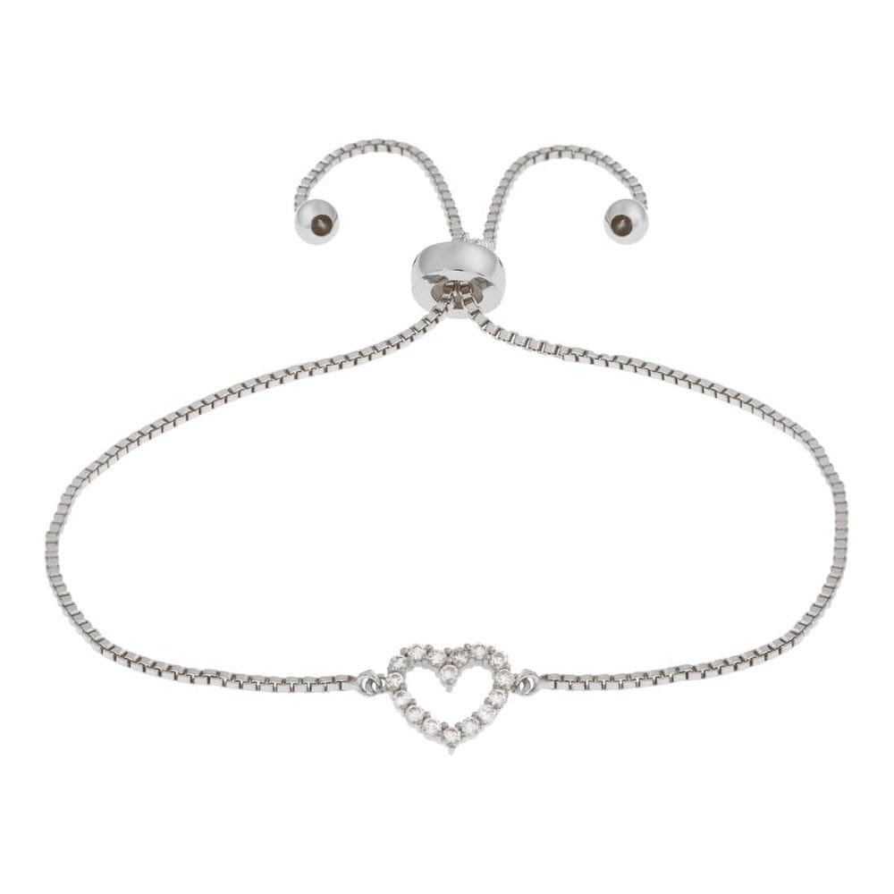 Pulseira ELEGANT CONFETTI Kennedy banhada a ouro branco 18k
