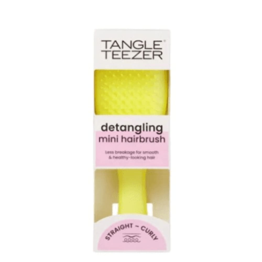Tangle Teezer The Ultimate Detrangler Mini HairBrush- Escova de Cabelo - Hyper Yellow
