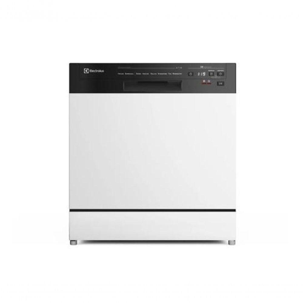 Lava-Louça Electrolux 8 Serviços Branca Com Programa Lava E Seca 50` LB08E Branco 220V