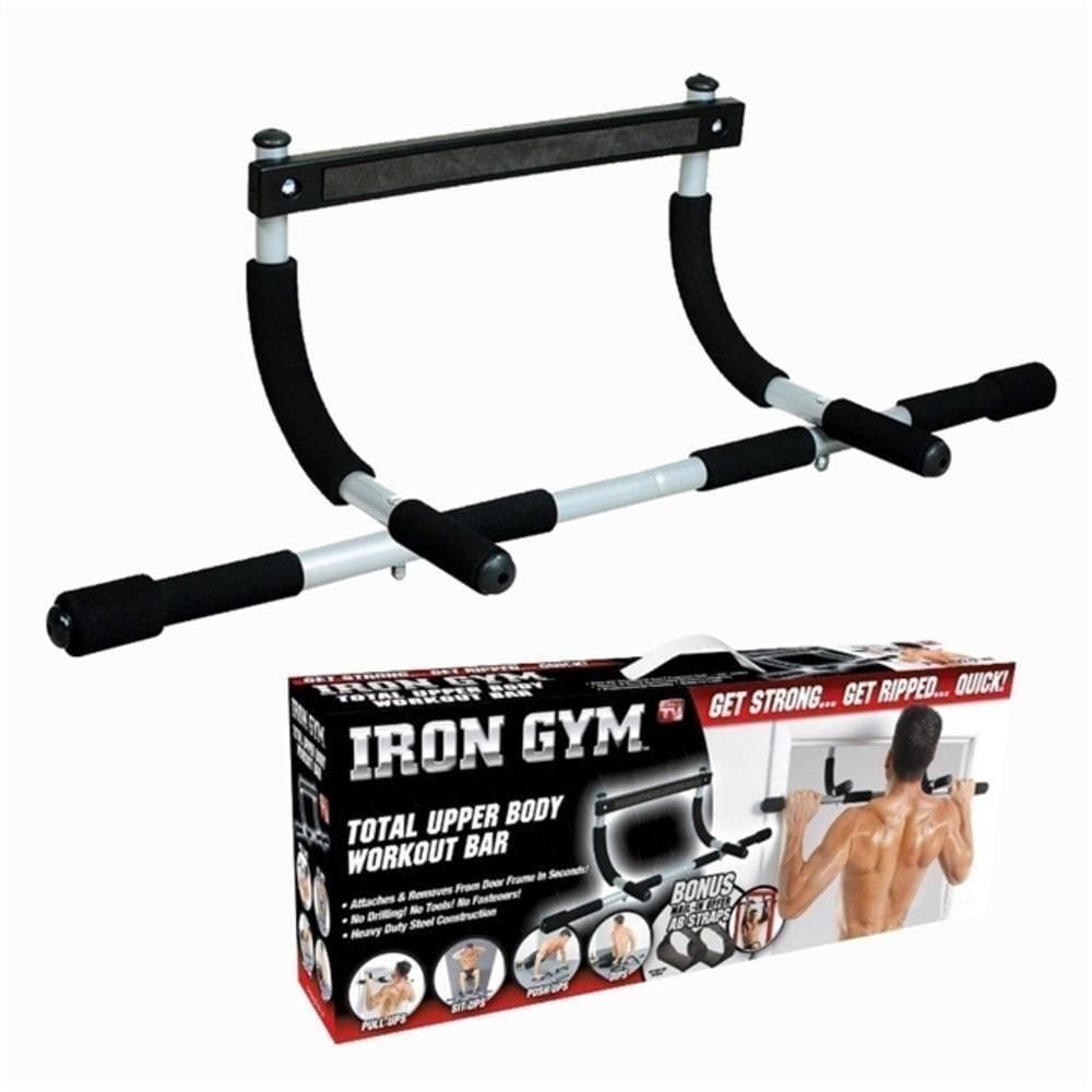 Barra De Exercicios Para Porta Chao Fixa Mista Musculacao Flexao Abdominal Exercicios