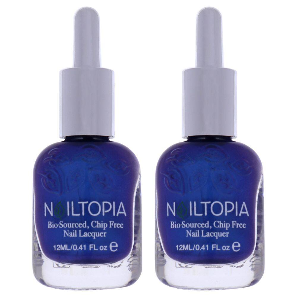 Verniz para unhas Nailtopia Ride The Wave, pacote de 2 fontes biológicas