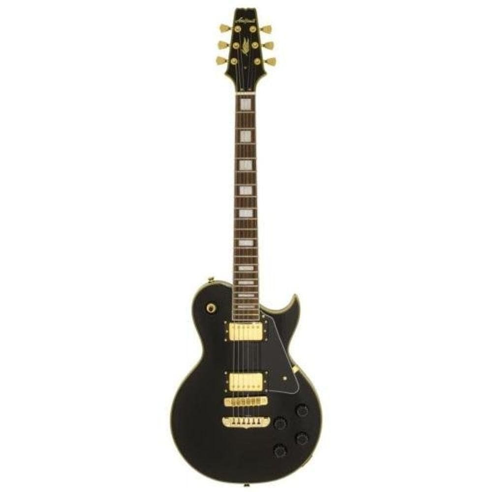 Guitarra Aria Pro Ii Pe-350cst Aged Black