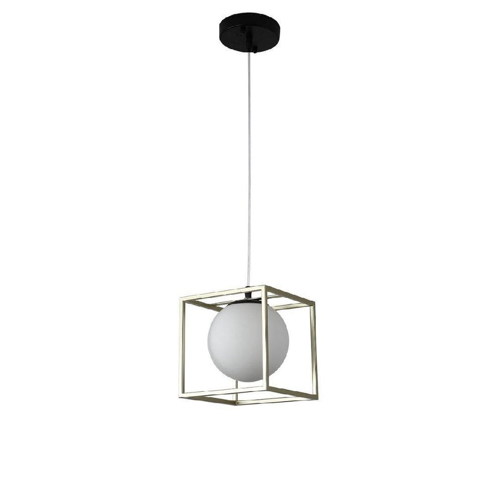 Lustre Pendente Cubo Para Balcão