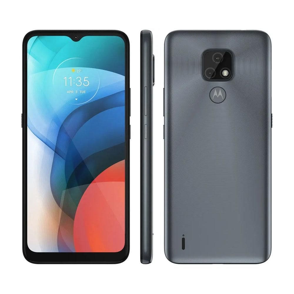 USADO: Motorola Moto E7 32GB - Grafite