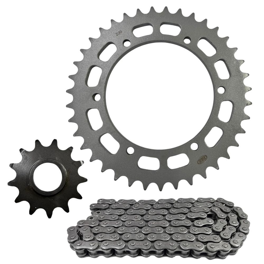 Kit Relação Kawasaki Ninja 250 300 Com Retentor Aço 1045