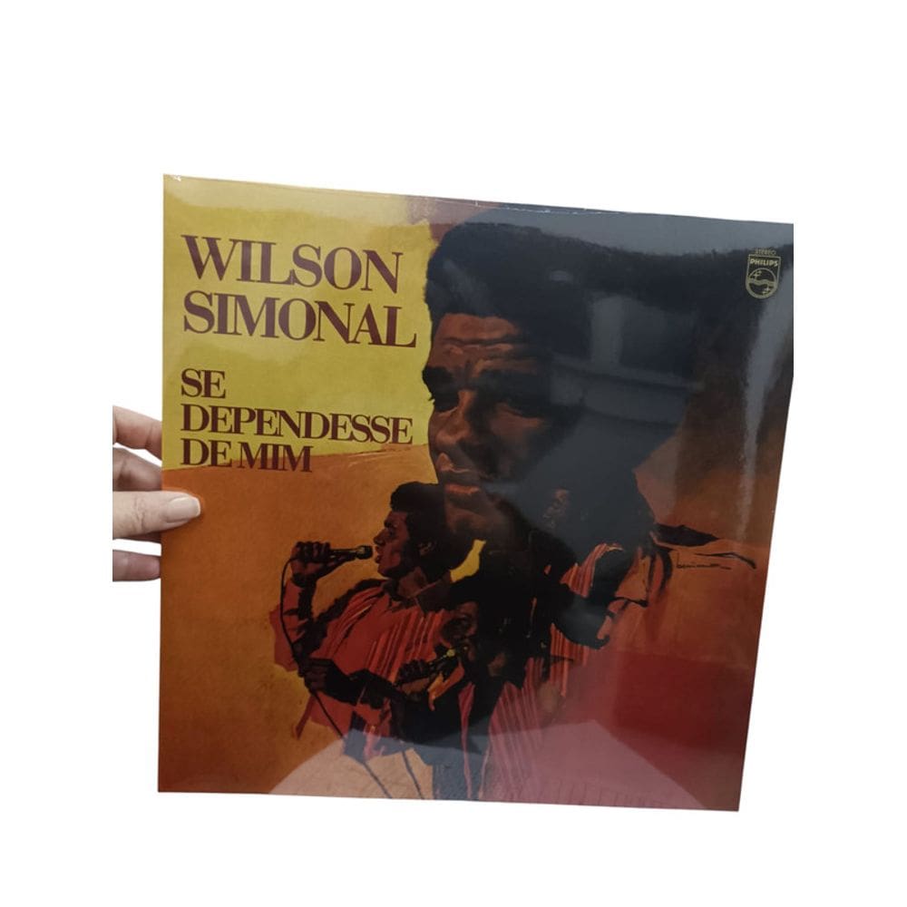 Lp Wilson Simonal - Se Dependesse de Mim 1972  Vinil Laranja
