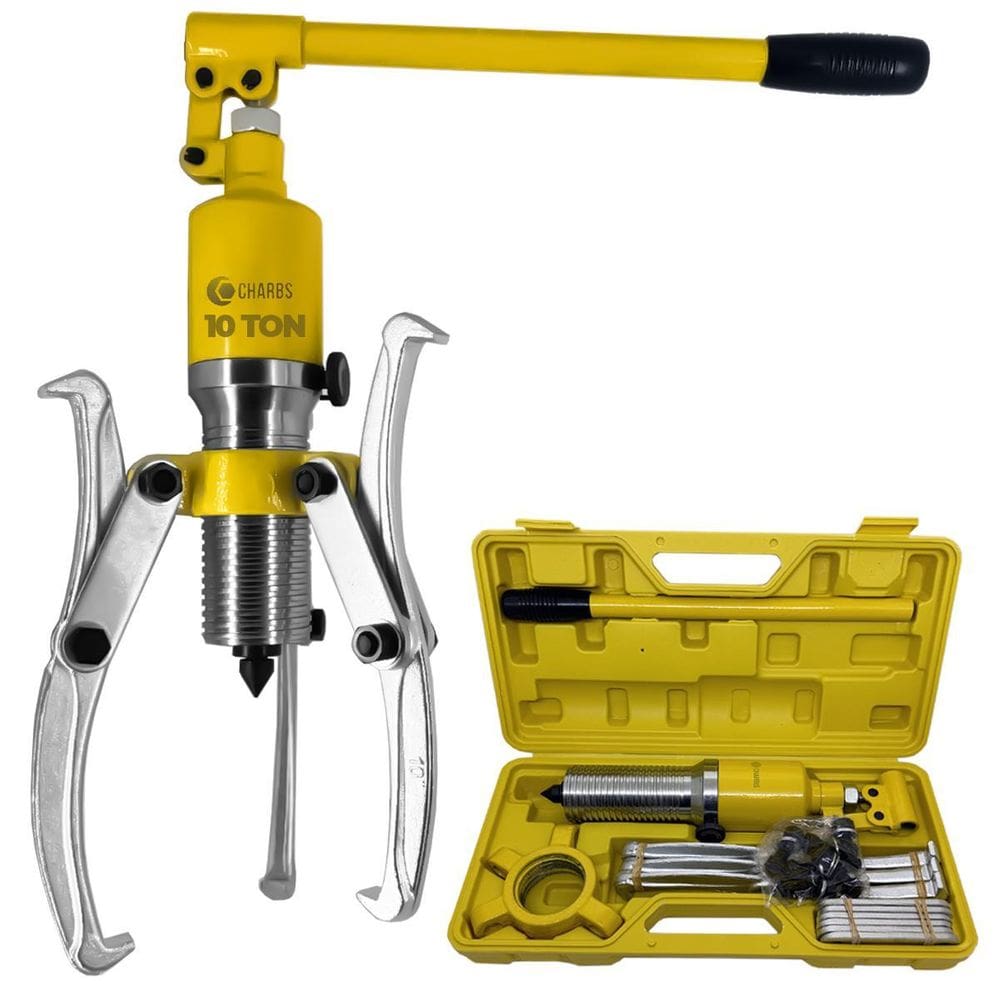 Saca Polias Rolamentos Hidráulico 10T  3 Garras