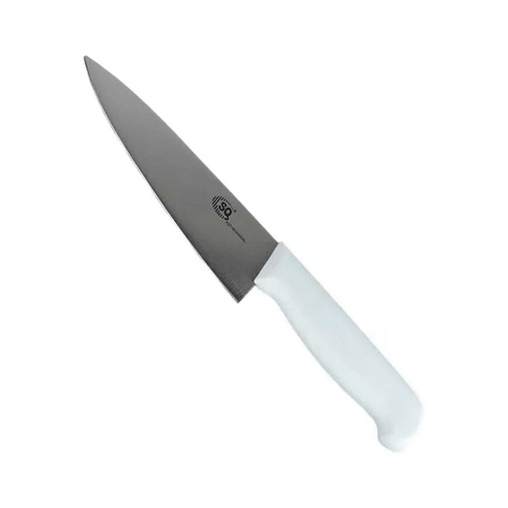 Faca Peixeira Aço Inoxidável Cabo Branco Linha Garbo Nº7