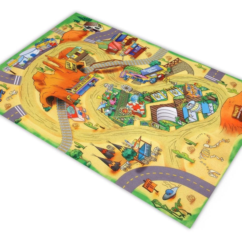 Pista Para Carrinhos Hotwheels Deserto Minas Ouro 1,4X1,0M