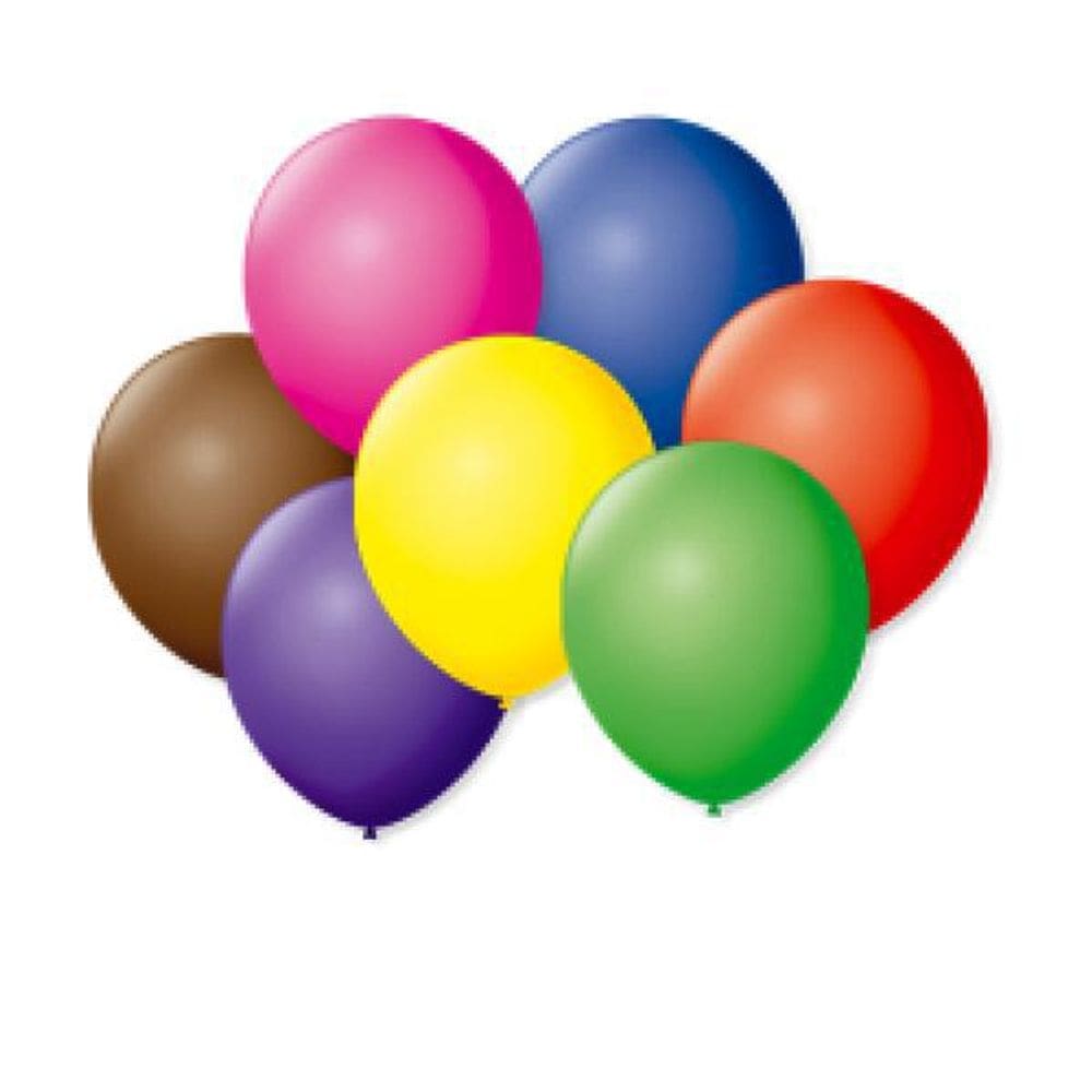 Balão / Bexiga De Látex São Roque Cores 50 Unidades
