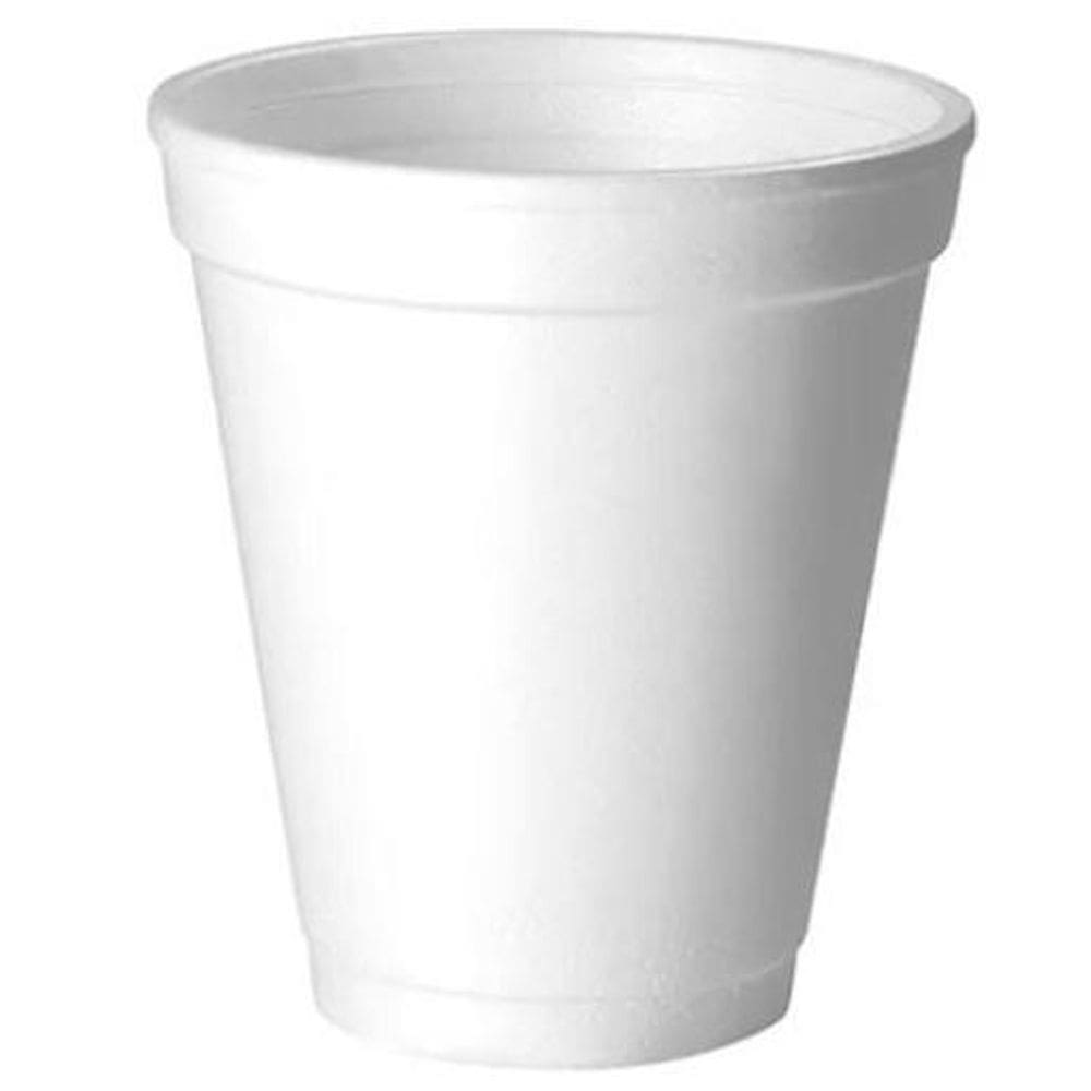 Copo Térmico Descartável De Isopor 180Ml Com 1000 Un