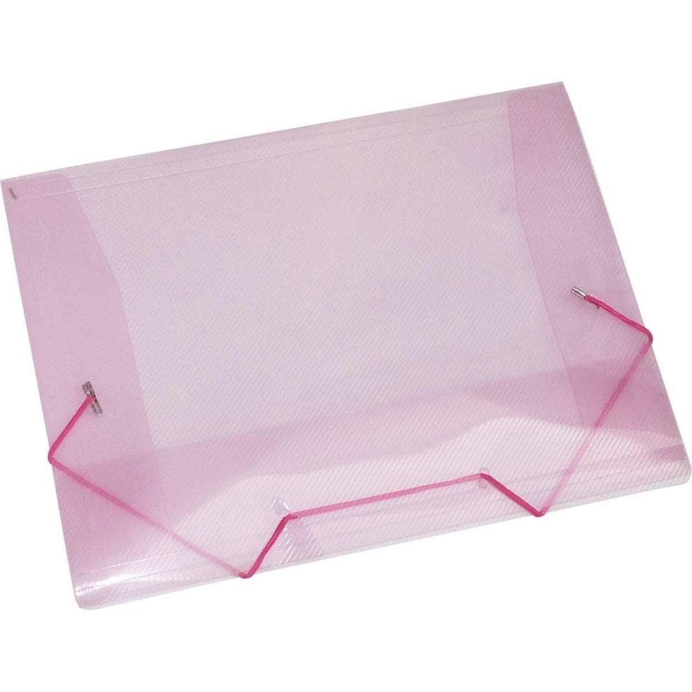 Pasta Aba Elástica Plástica Mini Rosa