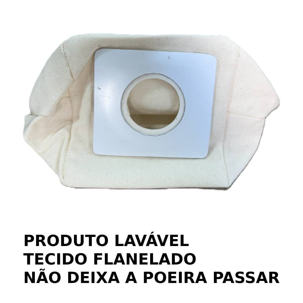 Saco Reutilizável Aspirador Pó Arno Nitro 1300w