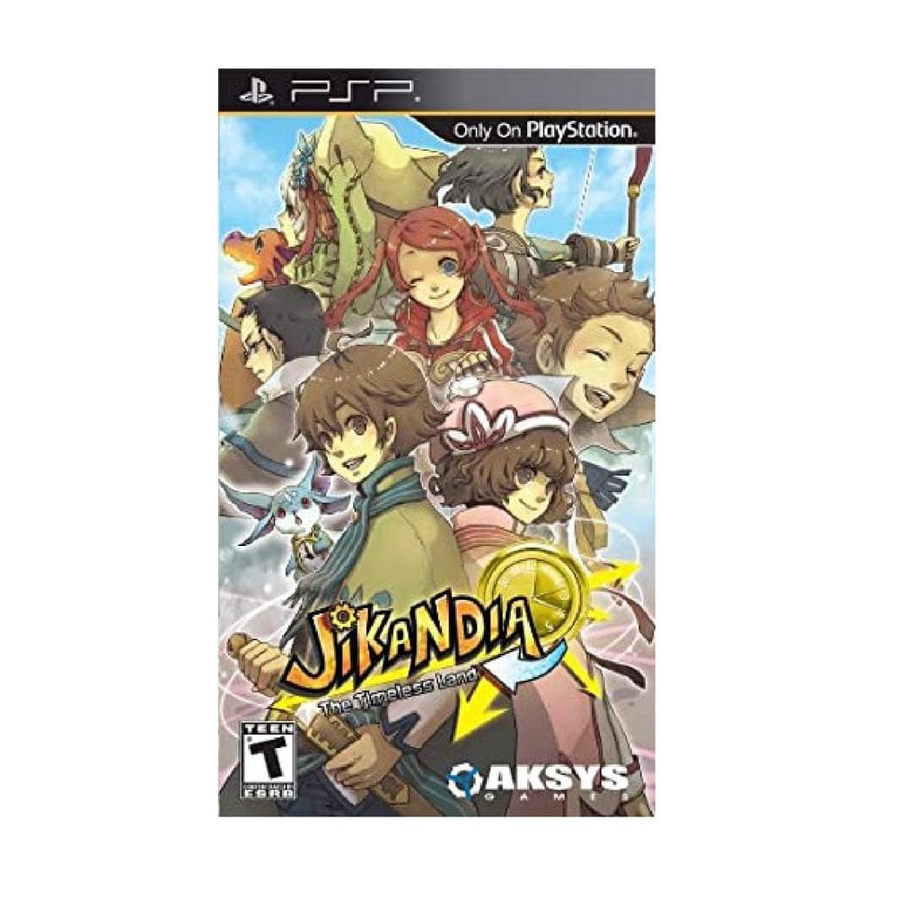 Jogo Mídia Física Jikandia The Timeless Land Psp