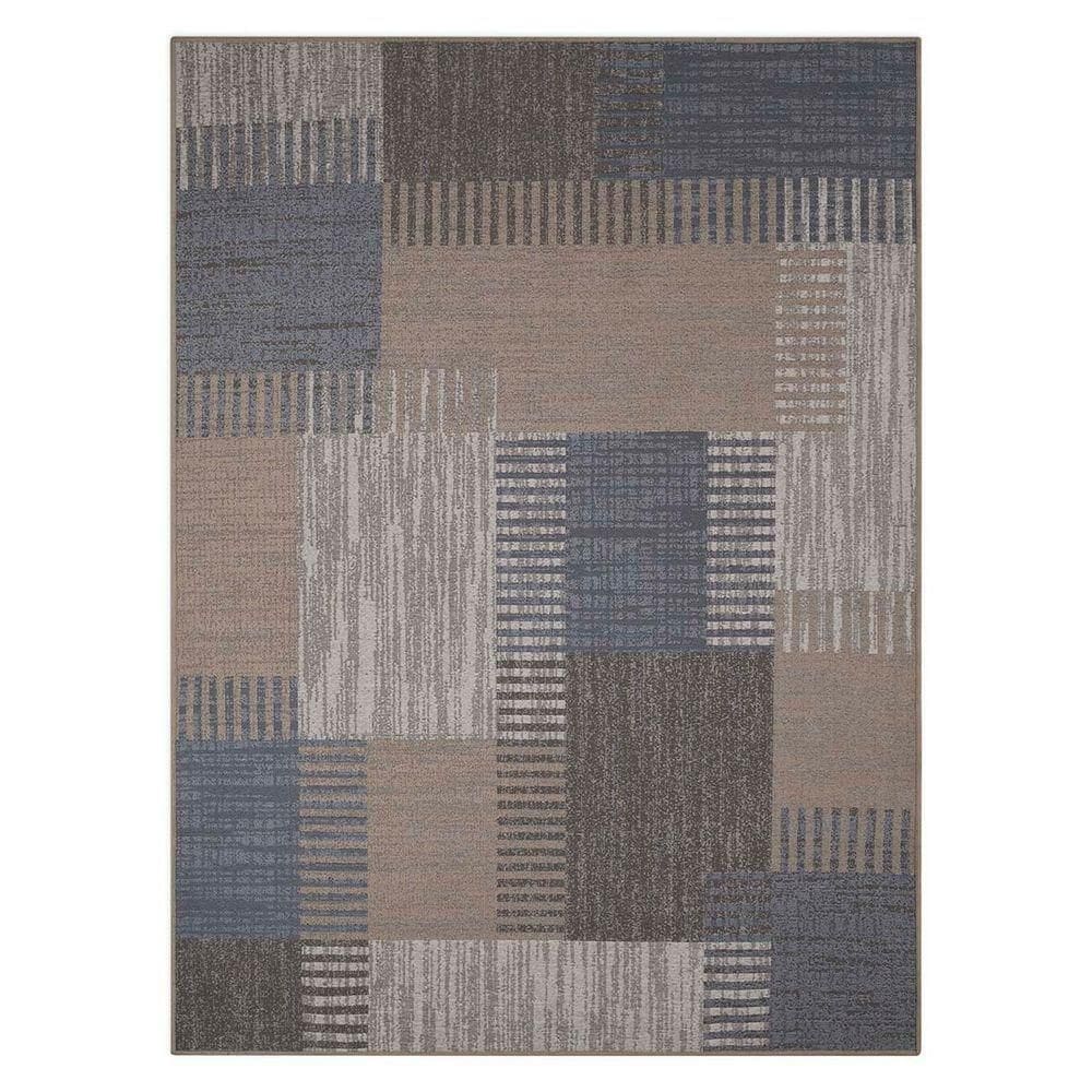 Tapete Sala Funcional Quadros 03 Creme 2,00x3,00m