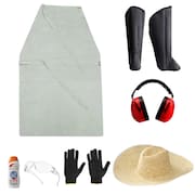Kit EPI para Roçadeira Gasolina Elétrica Proteção de Alta Performance