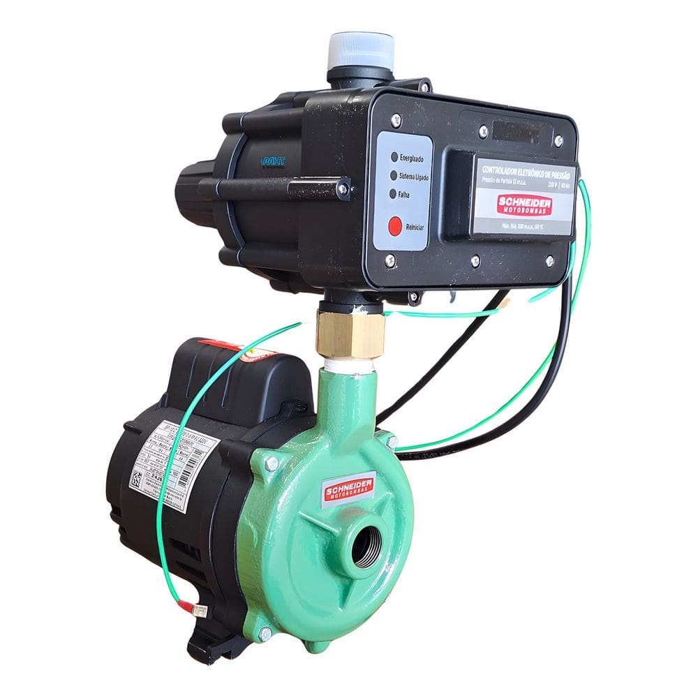 Pressurizador Schneider Motor Weg 0,5cv 220v Monofásica