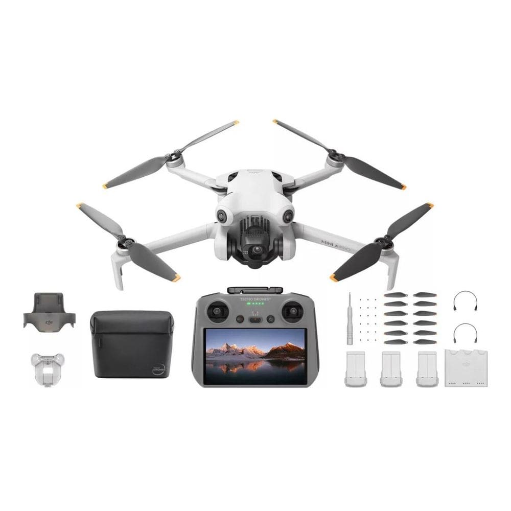 Drone Dji Mini 4 Pro Fly More Combo Dji Rc 2 Com Tela Dji043