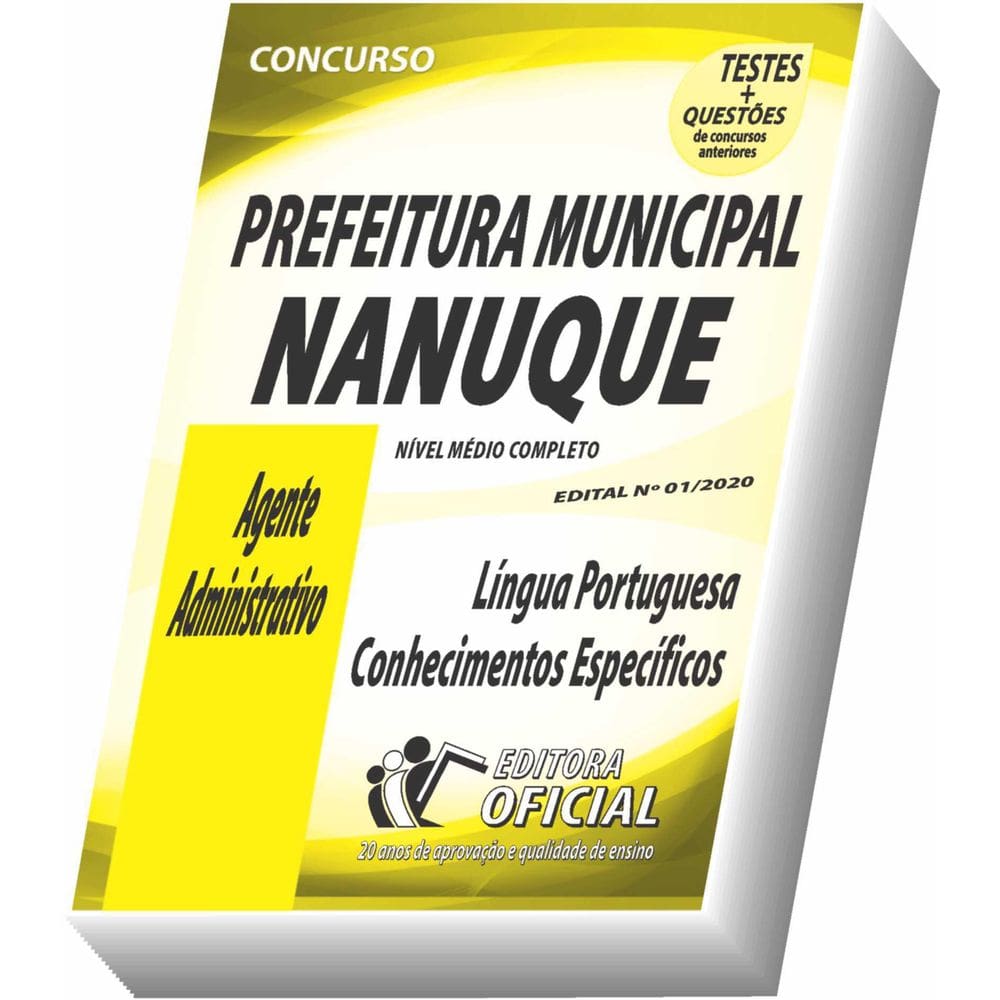 Apostila Prefeitura De Nanuque - Agente Administrativo