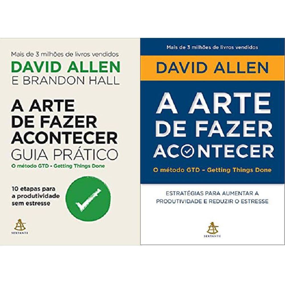 Kit 2 Livro A Arte De Fazer Acontecer Guia Prático 10 Etapas