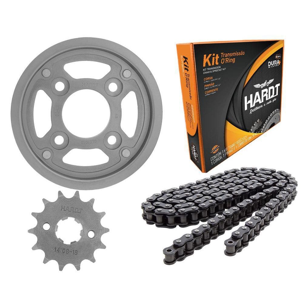 Kit Transmissão Hardt Cg 125  Com Retentor